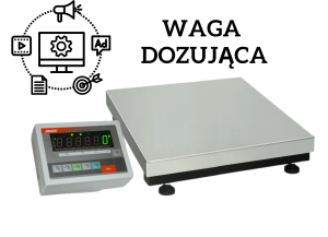 Waga platformowa dozująca